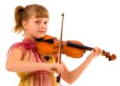 Girl Playing Violin