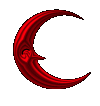 Radical Red Moon rises over the west